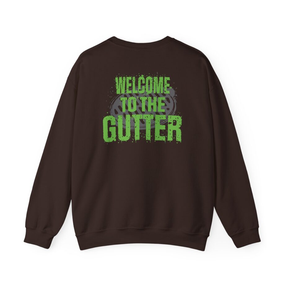 Overkill Welcome to the Gutter Raglan Unisex Heavy Blend™ Crewneck Sweatshirt