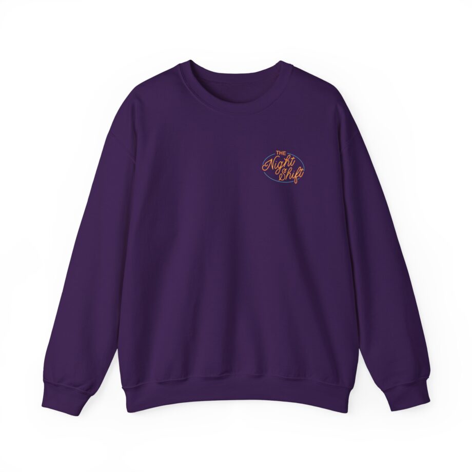 Larry June the Night Shift Neon Unisex Heavy Blend™ Crewneck Sweatshirt
