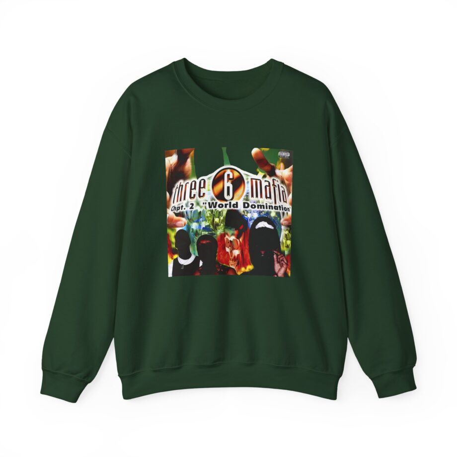 Three 6 Mafia Cover WD Unisex Heavy Blend™ Crewneck Sweatshirt