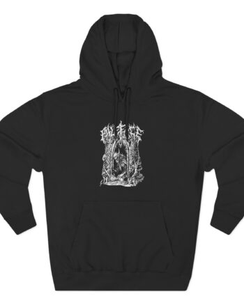 Paleface Suppressing Times Washed Out Three-Panel Fleece Hoodie