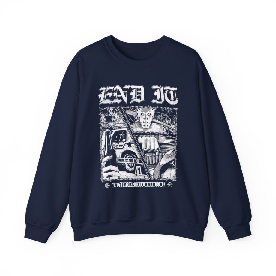 End It Crime Scene Unisex Heavy Blend™ Crewneck Sweatshirt