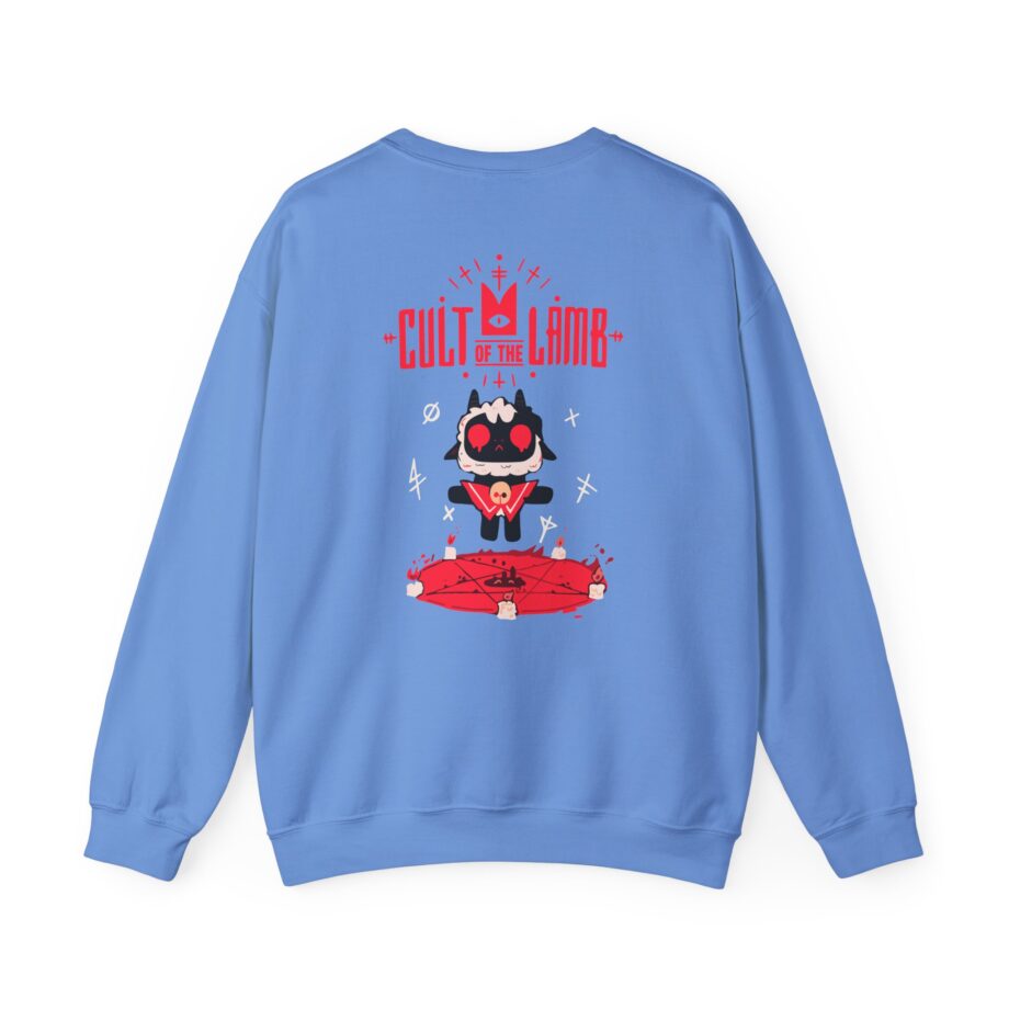 Cult of the Lamb Praise Lamb Unisex Heavy Blend™ Crewneck Sweatshirt