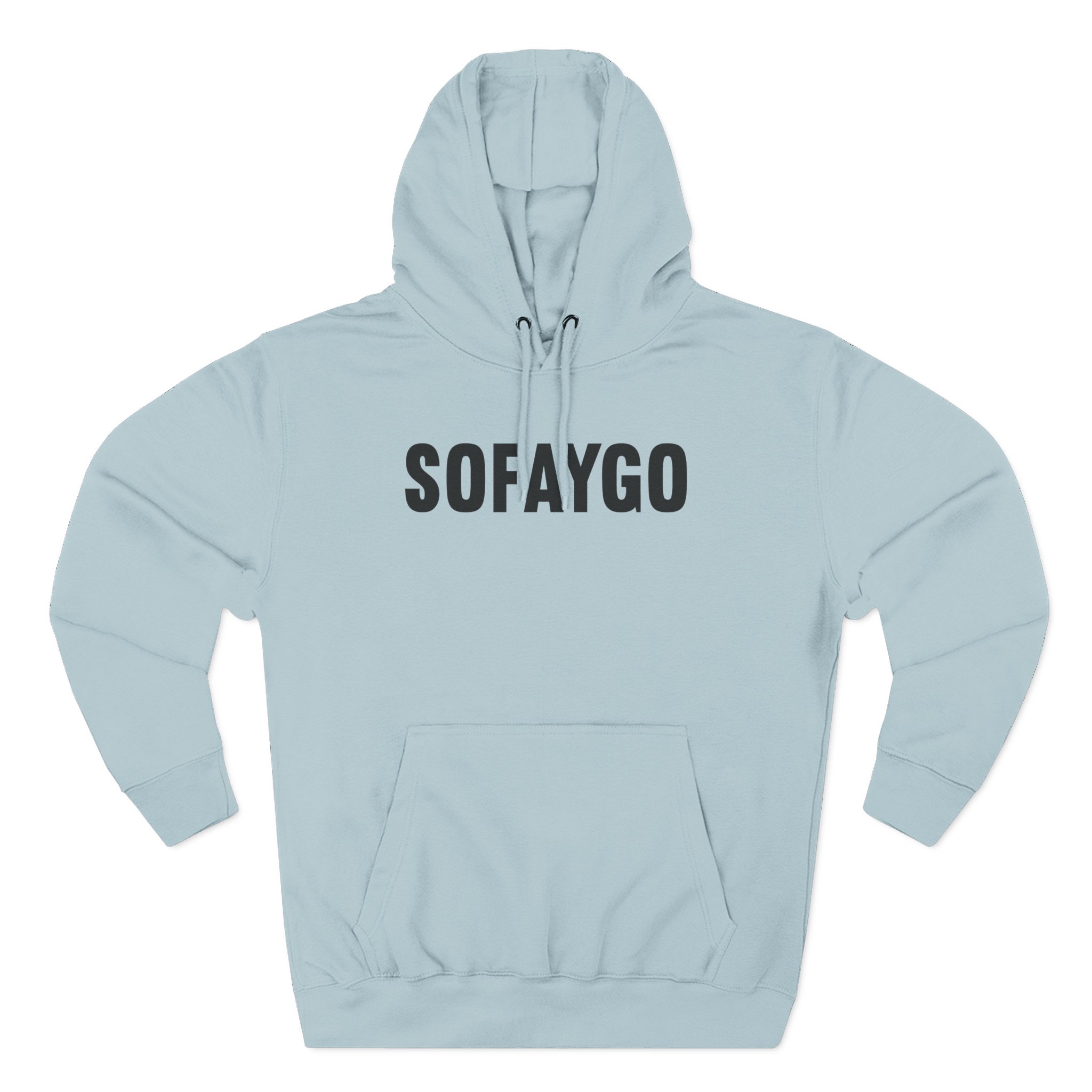 Sofaygo Three-Panel Fleece Hoodie