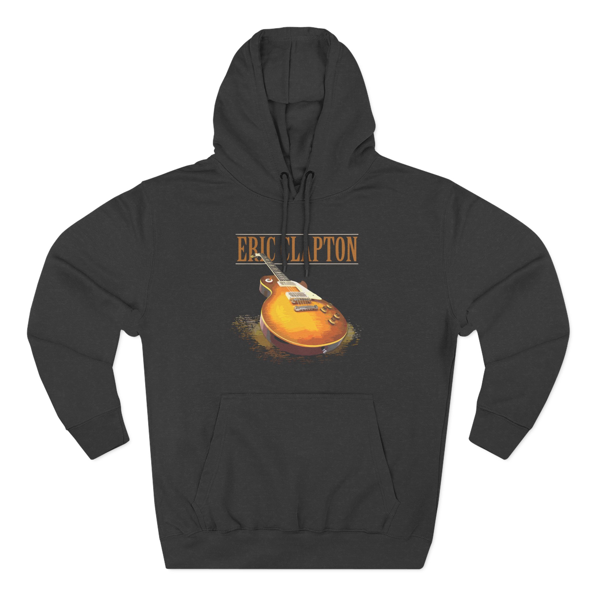 Eric Clapton 3d Guitar Three-Panel Fleece Hoodie