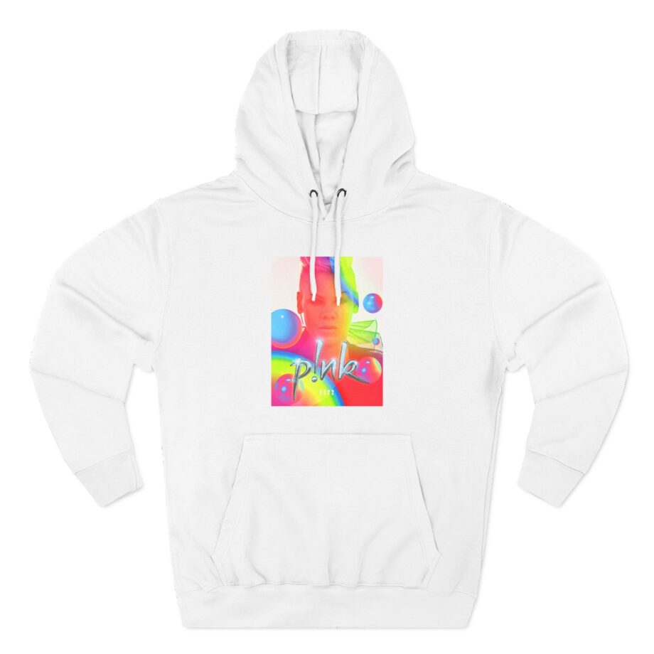 P!nk Summer 2022 Rainbow Three-Panel Fleece Hoodie