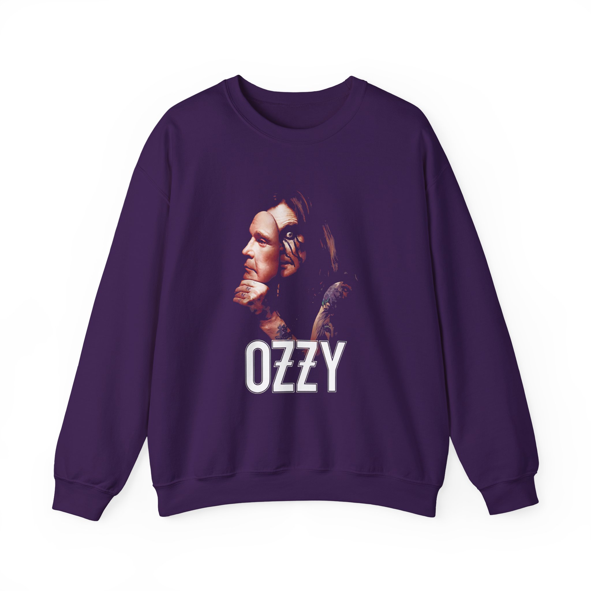 Ozzy Osbourne No More Tours 2 Admat Unisex Heavy Blendâ„¢ Crewneck Sweatshirt