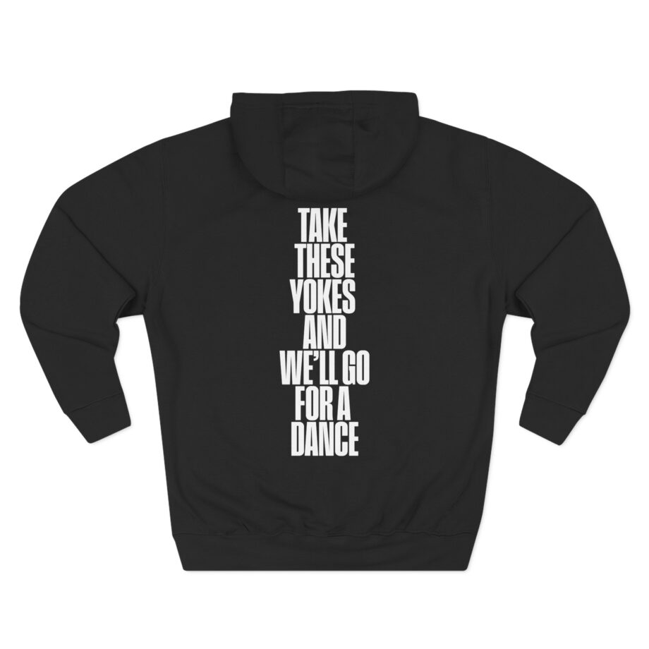 Kneecap Yokes Three-Panel Fleece Hoodie