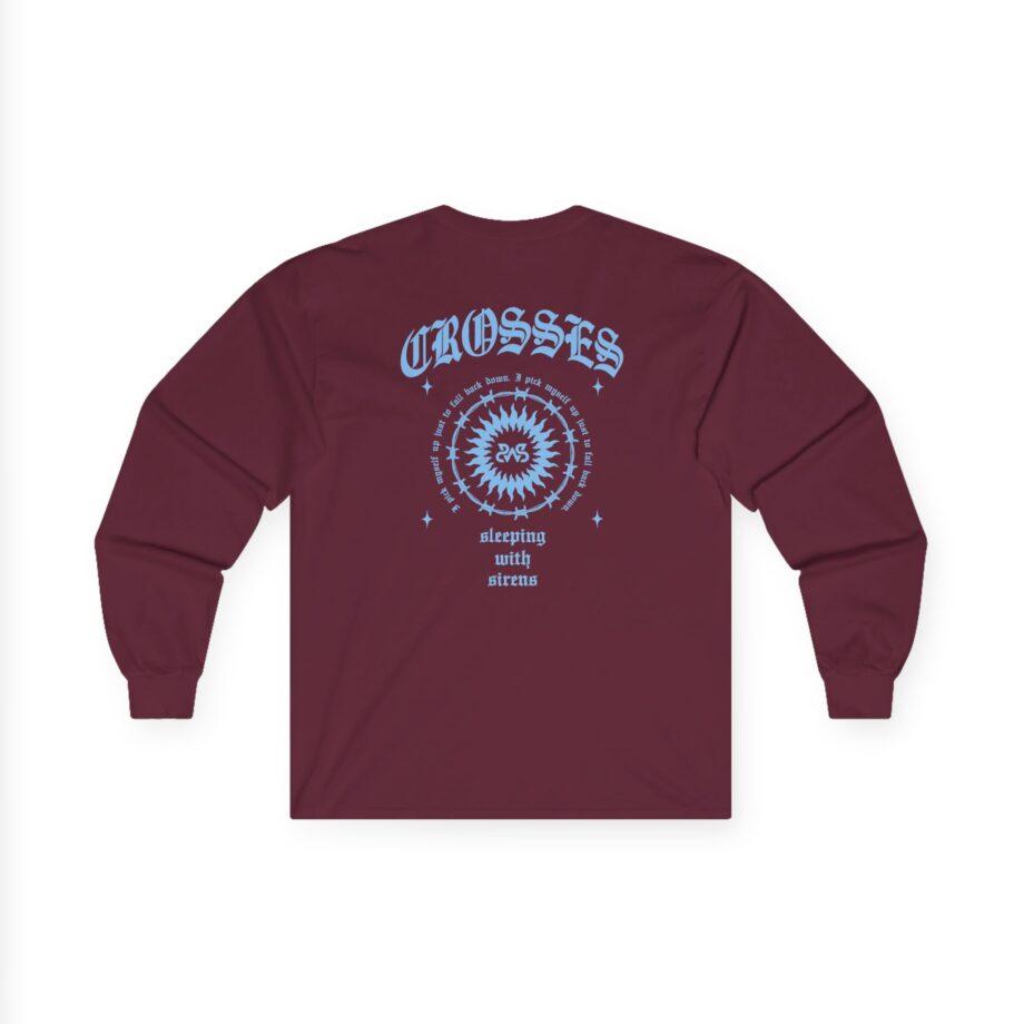 Sleeping With Sirens Barbed Wire Unisex Ultra Cotton Long Sleeve Tee