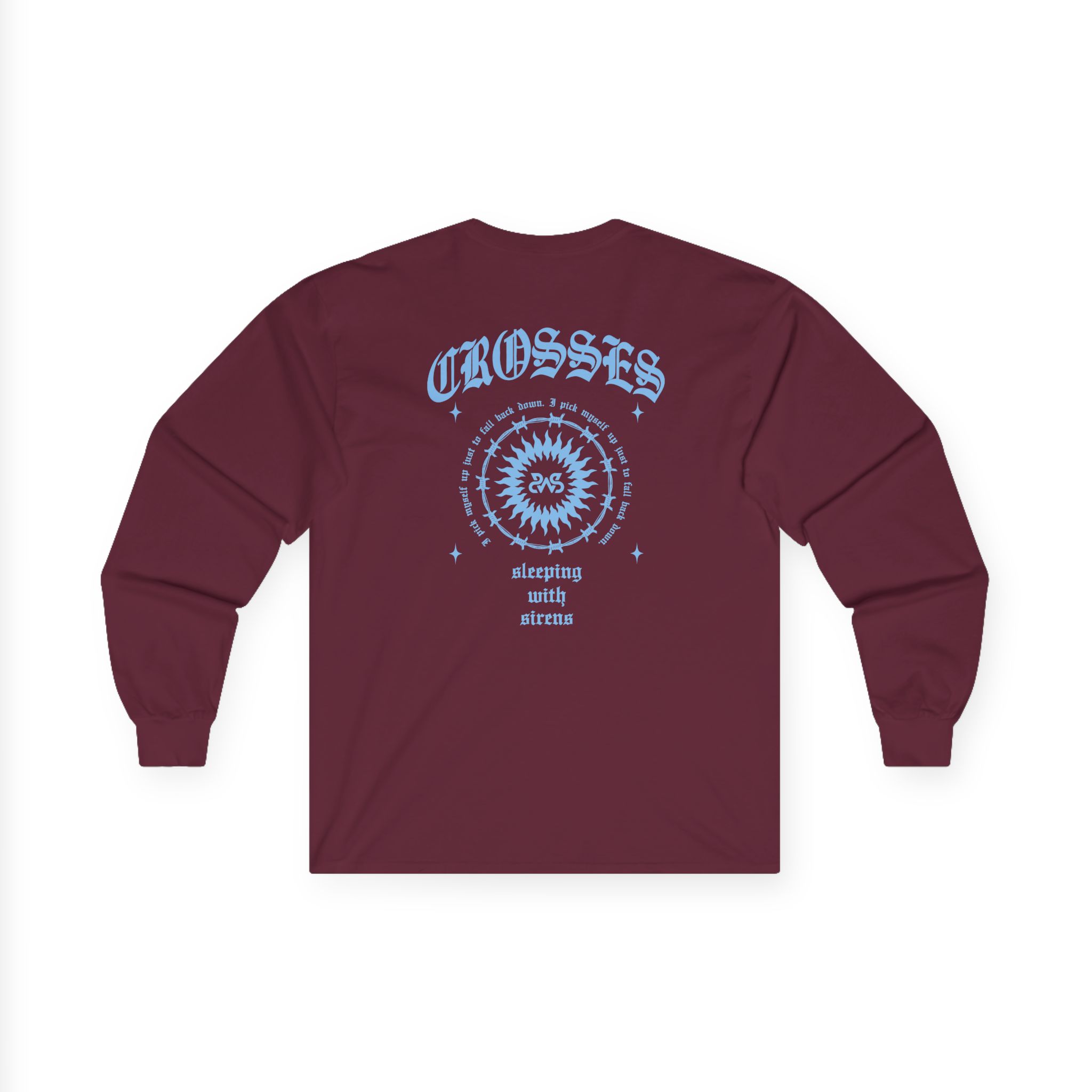 Sleeping With Sirens Barbed Wire Unisex Ultra Cotton Long Sleeve Tee