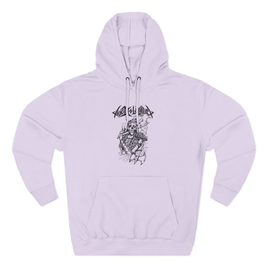 Toxic Holocaust Battle Axe Three-Panel Fleece Hoodie
