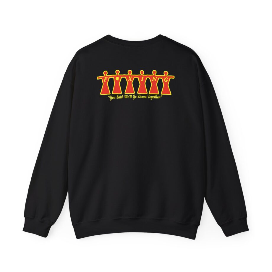 Foxing Moon Face Unisex Heavy Blend™ Crewneck Sweatshirt