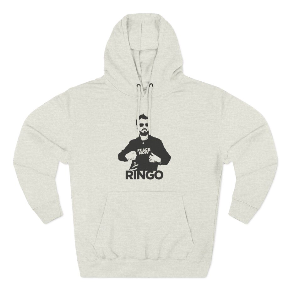 Ringo Starr Peace Now Three-Panel Fleece Hoodie