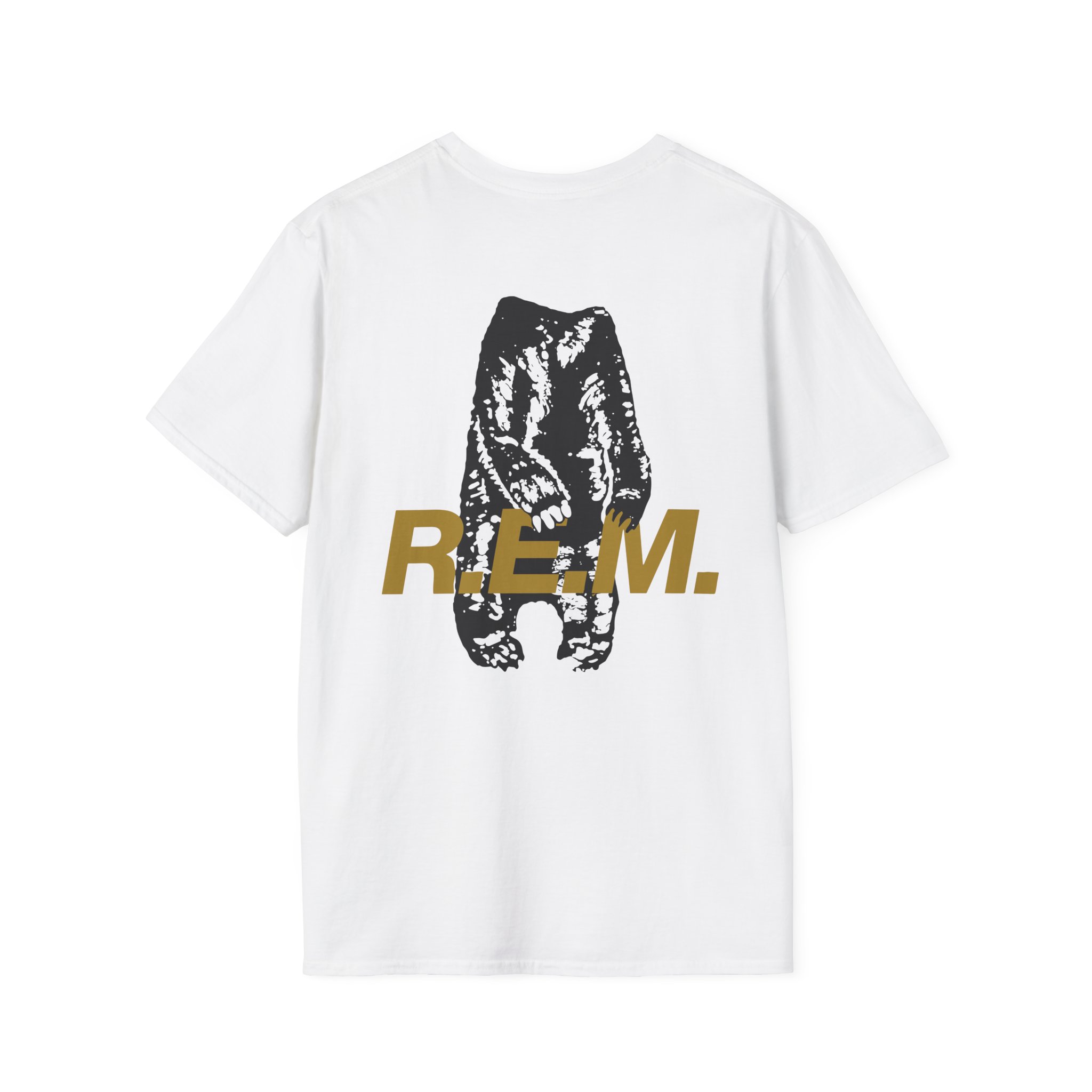Rem Strange Currencies Lyric Unisex Softstyle T-Shirt