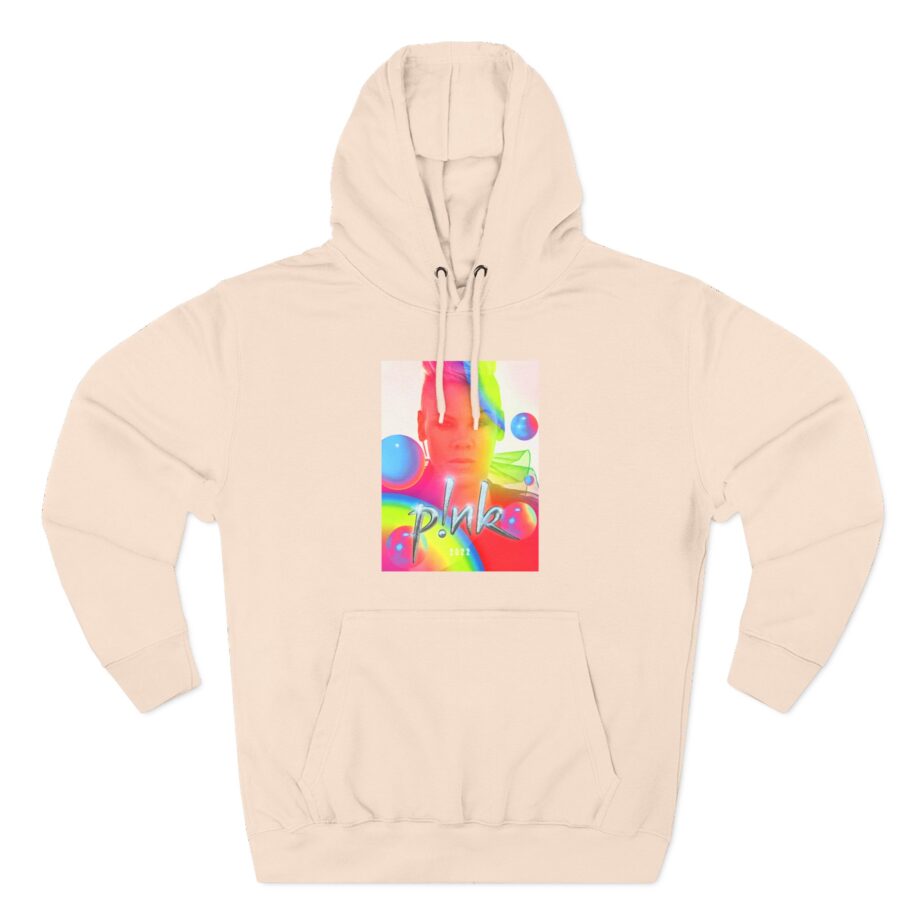 P!nk Summer 2022 Rainbow Three-Panel Fleece Hoodie