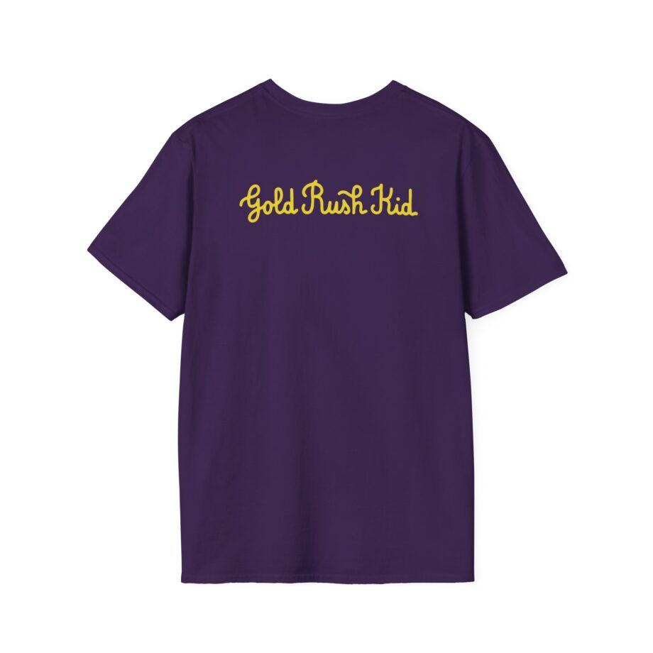 George Ezra Leaning Gold Rush Kid Unisex Softstyle T-Shirt