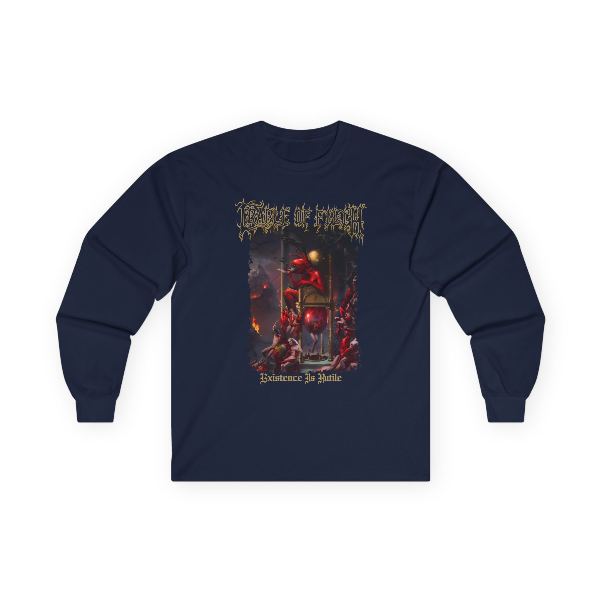 Cradle of Filth Existence is Futile Unisex Ultra Cotton Long Sleeve Tee
