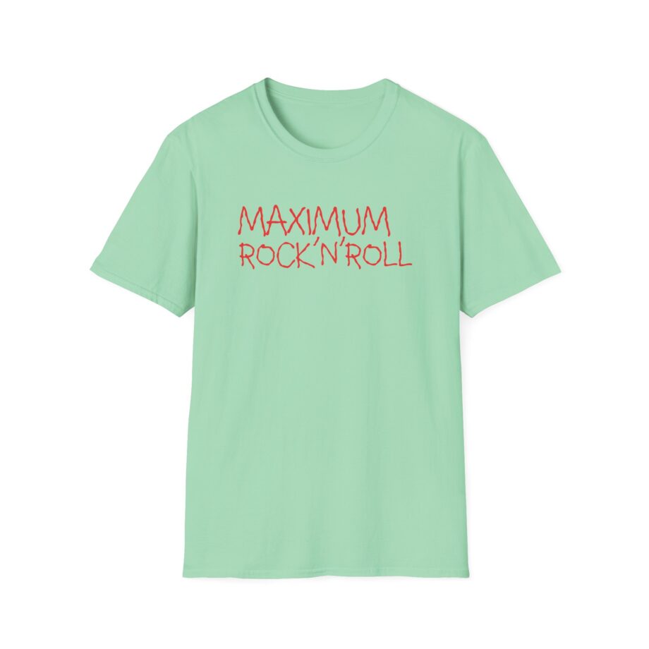 Primal Scream Maximum Rock'n'roll Unisex Softstyle T-Shirt