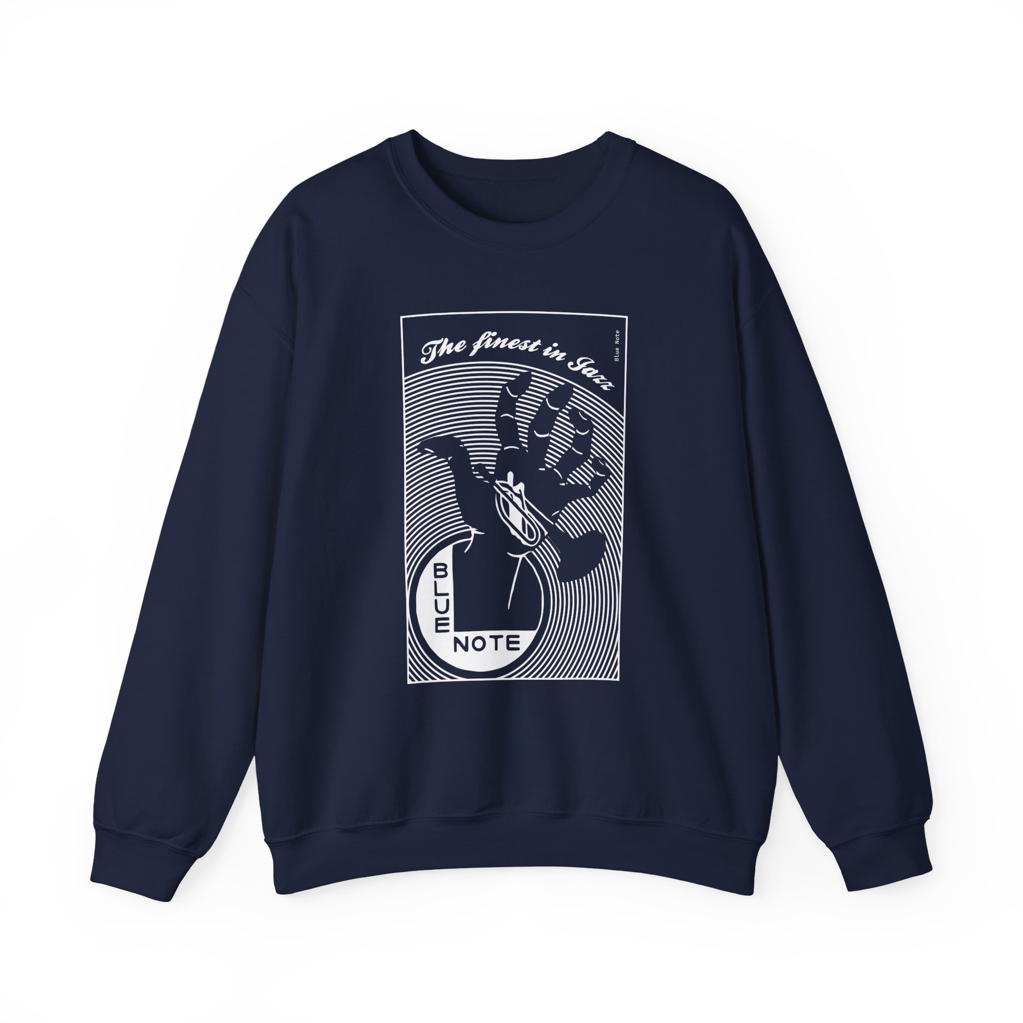 Blue Note Records Unisex Heavy Blendâ„¢ Crewneck Sweatshirt