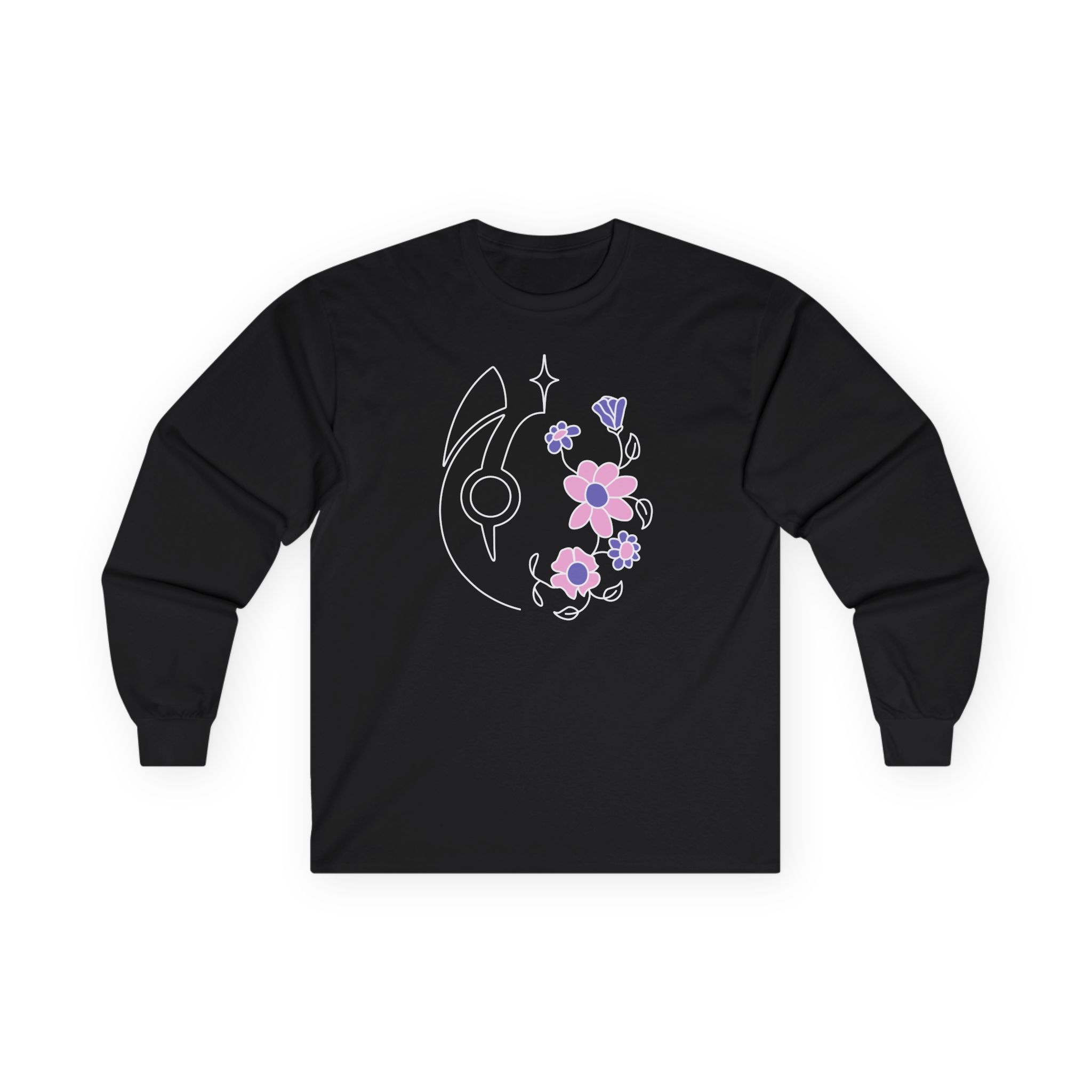 Dabin Embroidered Charcoal Unisex Ultra Cotton Long Sleeve Tee