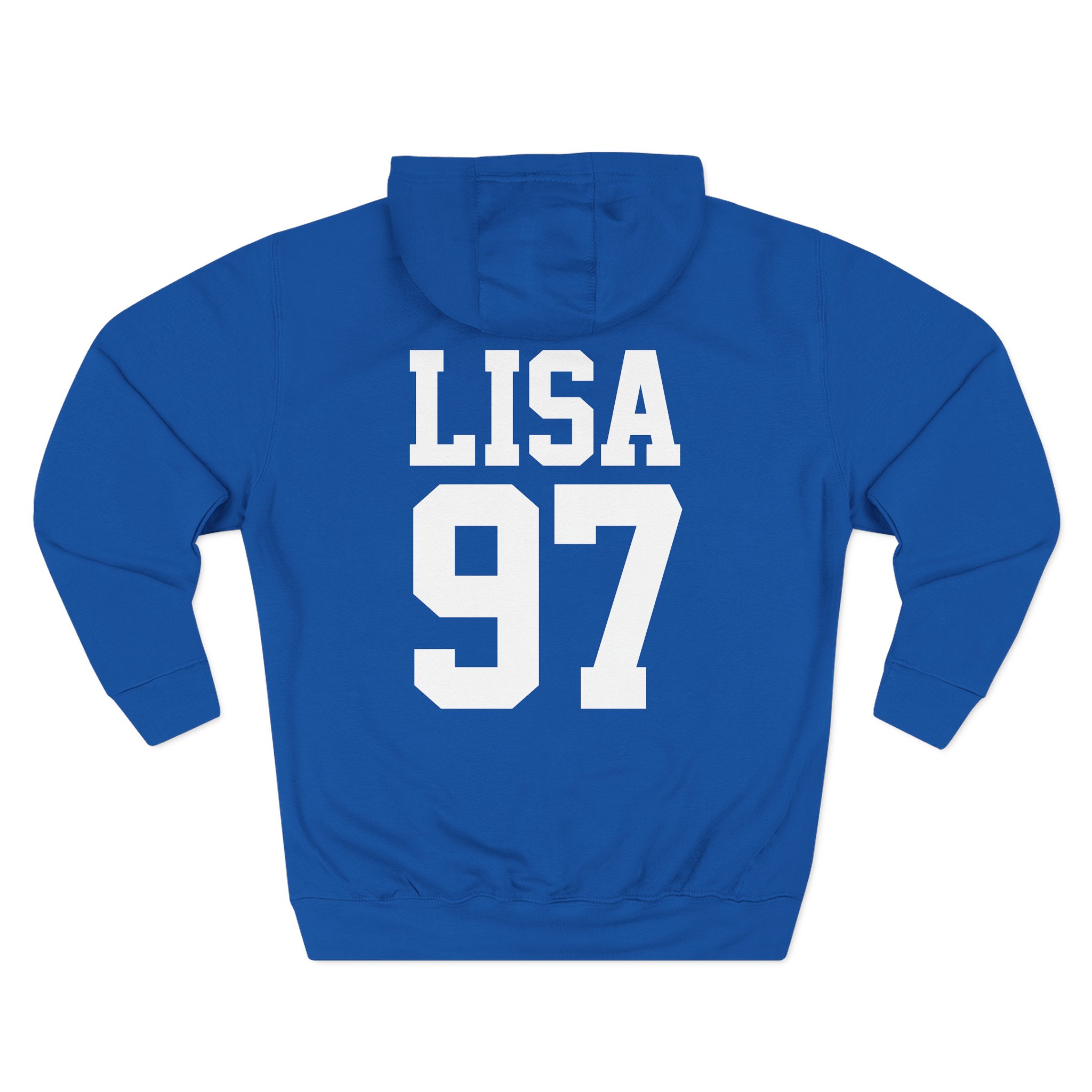 B Lisa 97 Three-Panel Fleece Hoodie