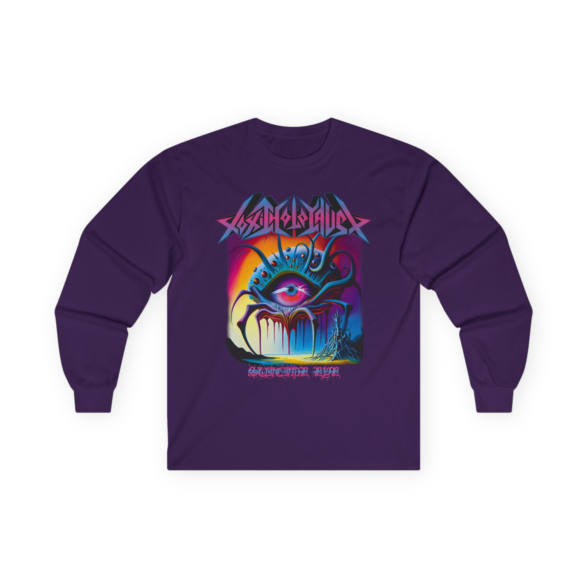 Toxic Holocaust Suicide Eye Unisex Ultra Cotton Long Sleeve Tee