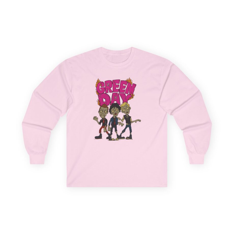 Green Day Walking Green Day Zombie Unisex Ultra Cotton Long Sleeve Tee