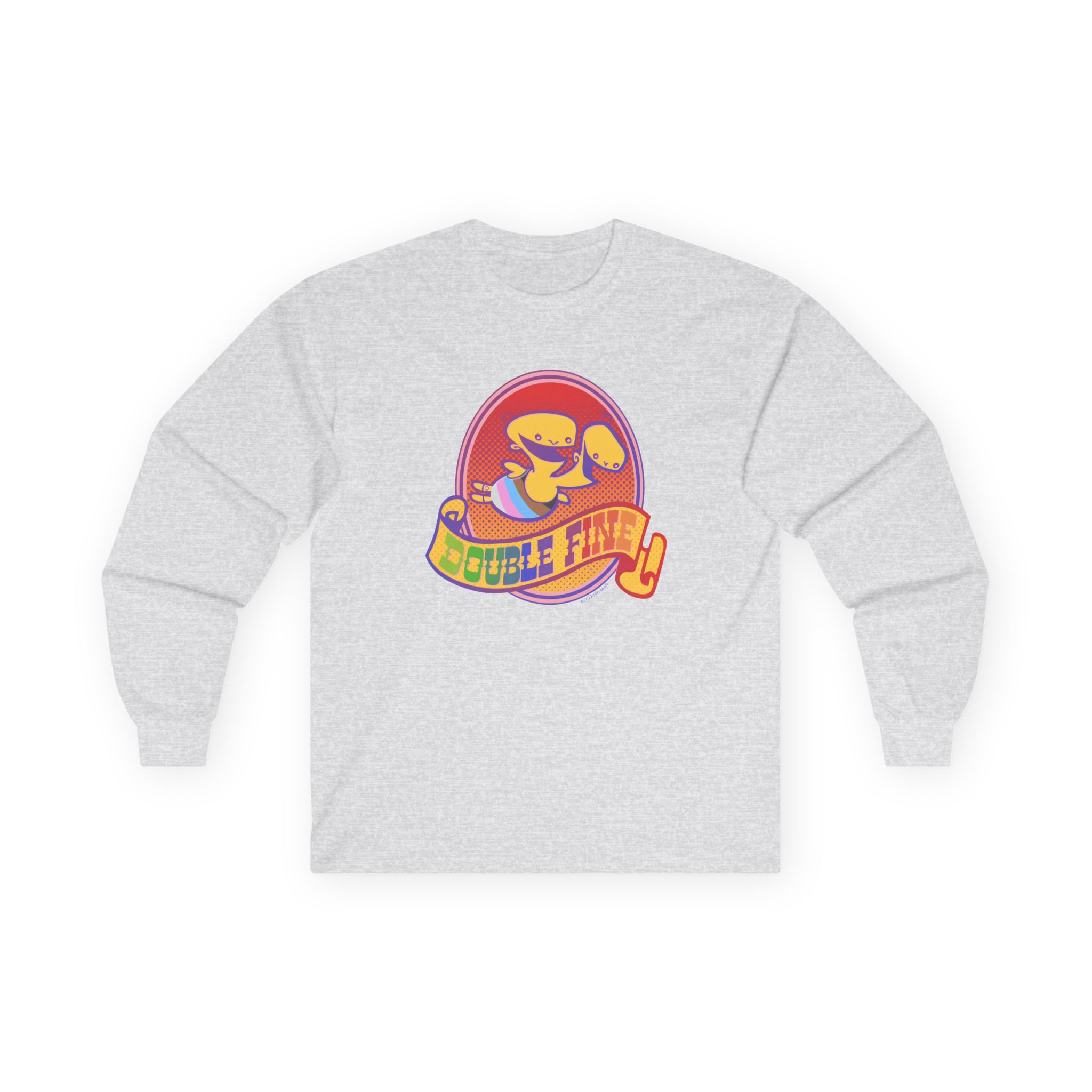 Double Fine Pride Unisex Ultra Cotton Long Sleeve Tee