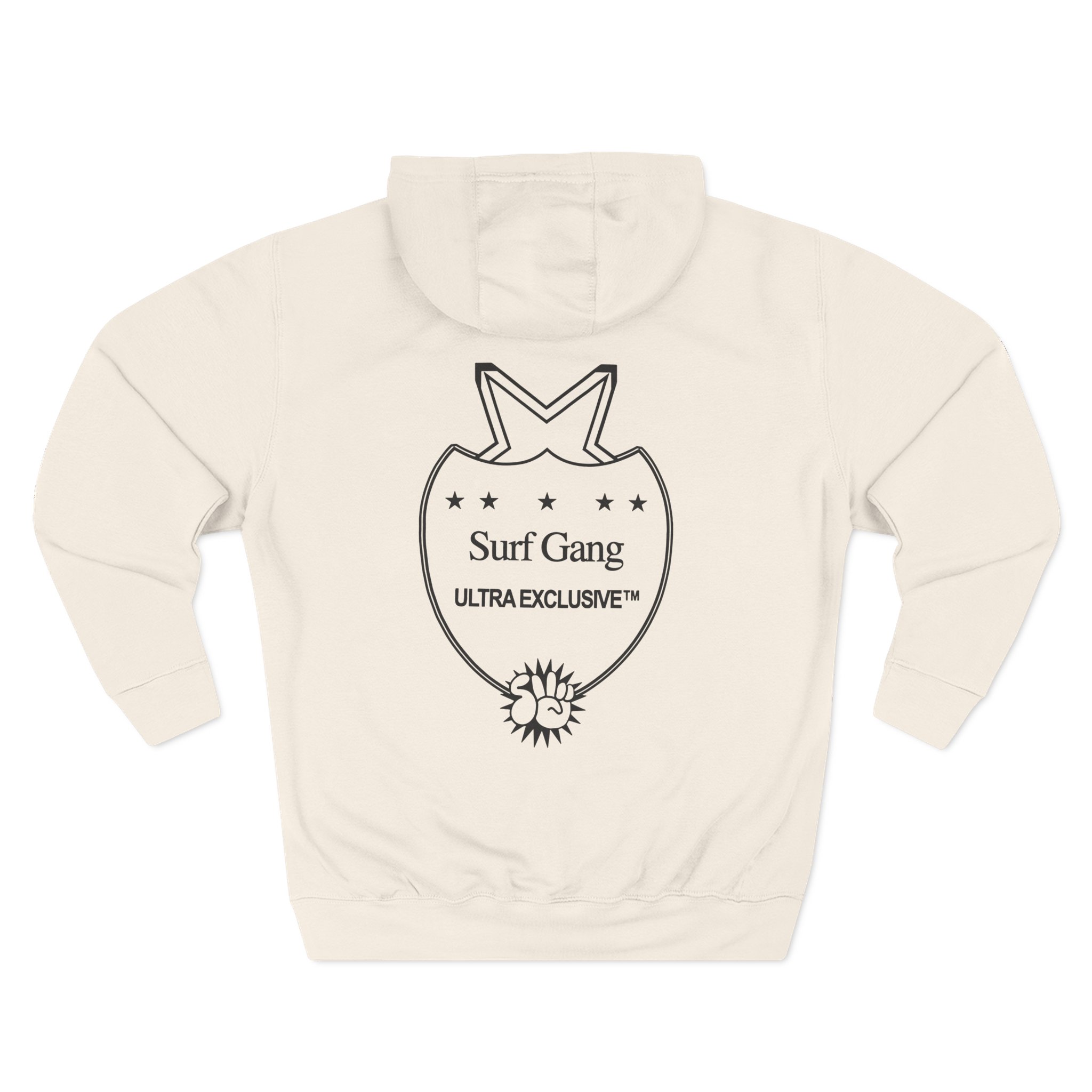 Surf Gang Three-Panel Fleece Hoodie