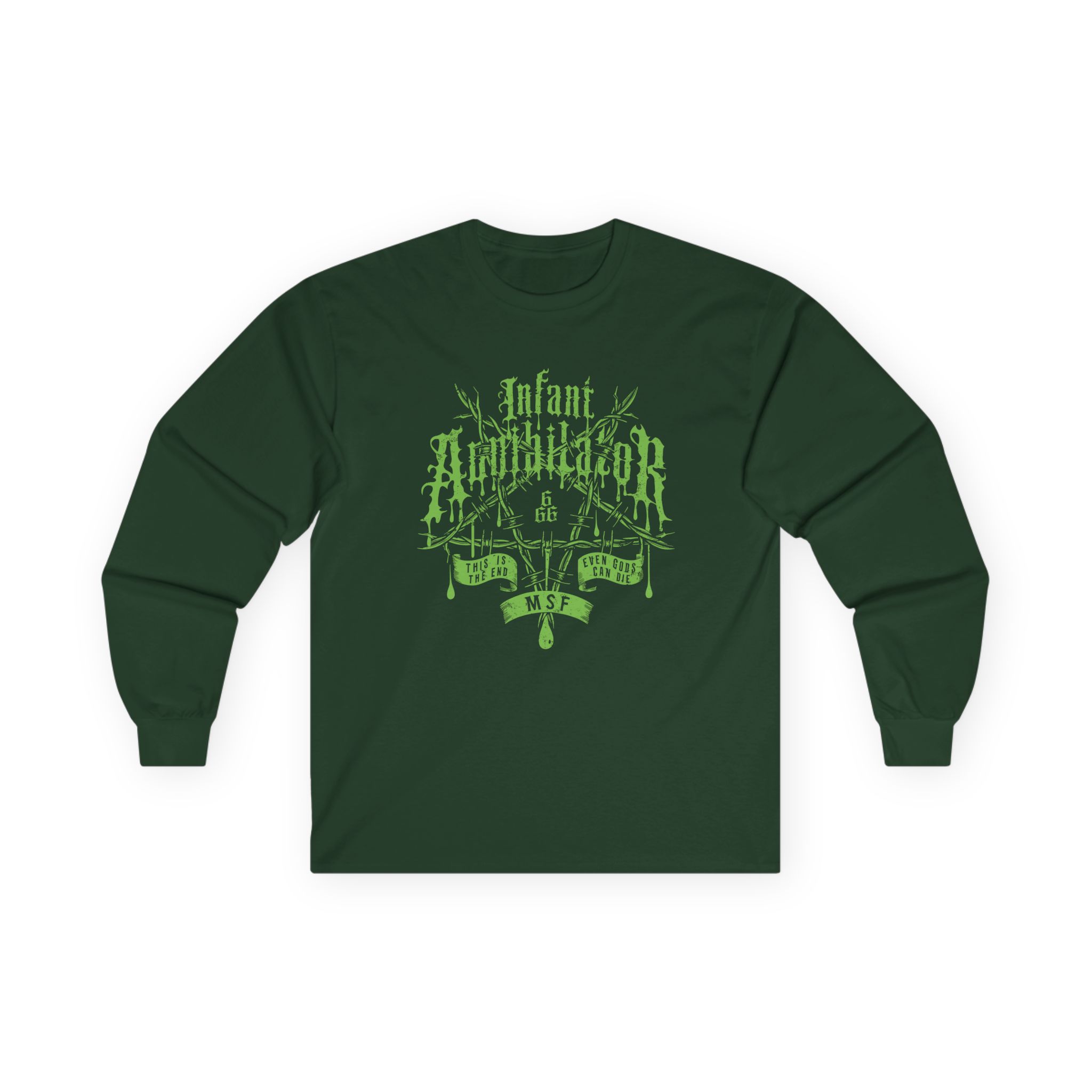 Infant Annihilator IAxMSF Unisex Ultra Cotton Long Sleeve Tee