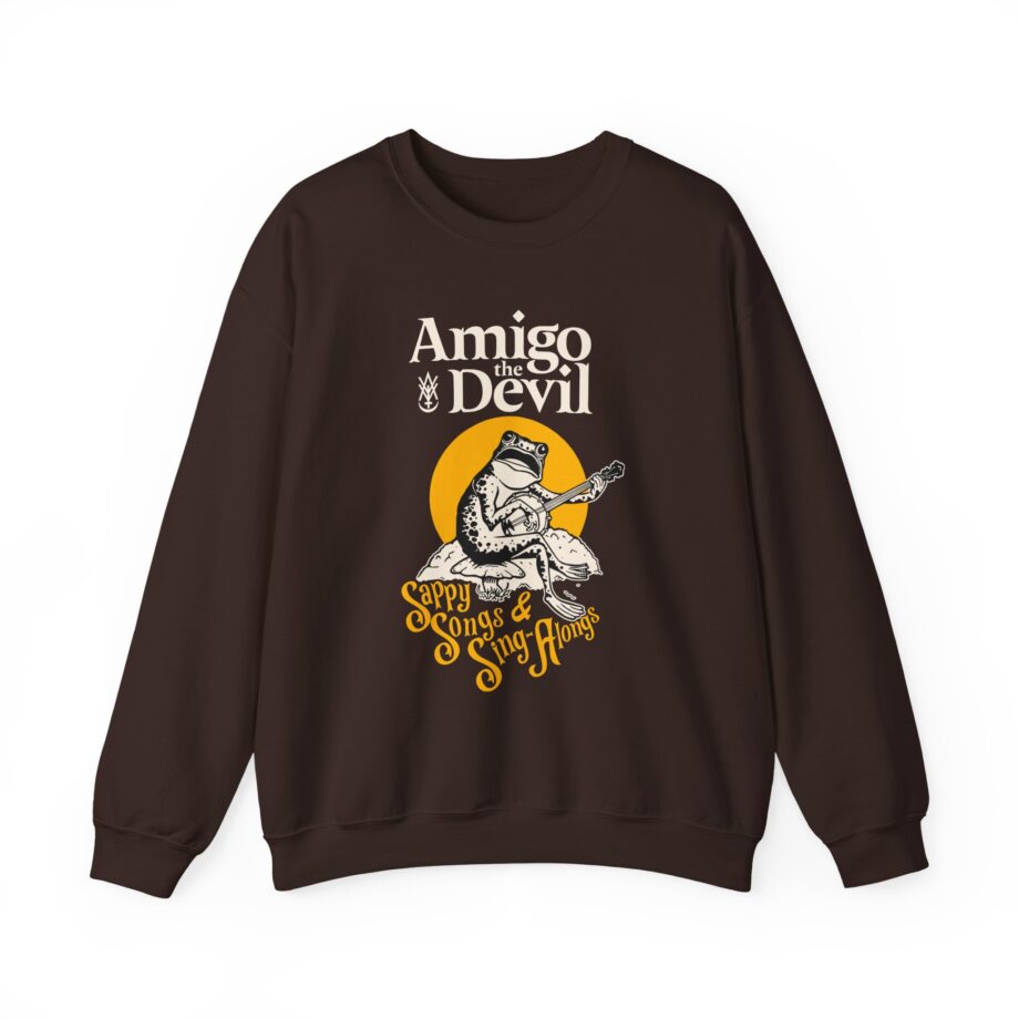 Amigo the Devil Sappy Songs Unisex Heavy Blend™ Crewneck Sweatshirt