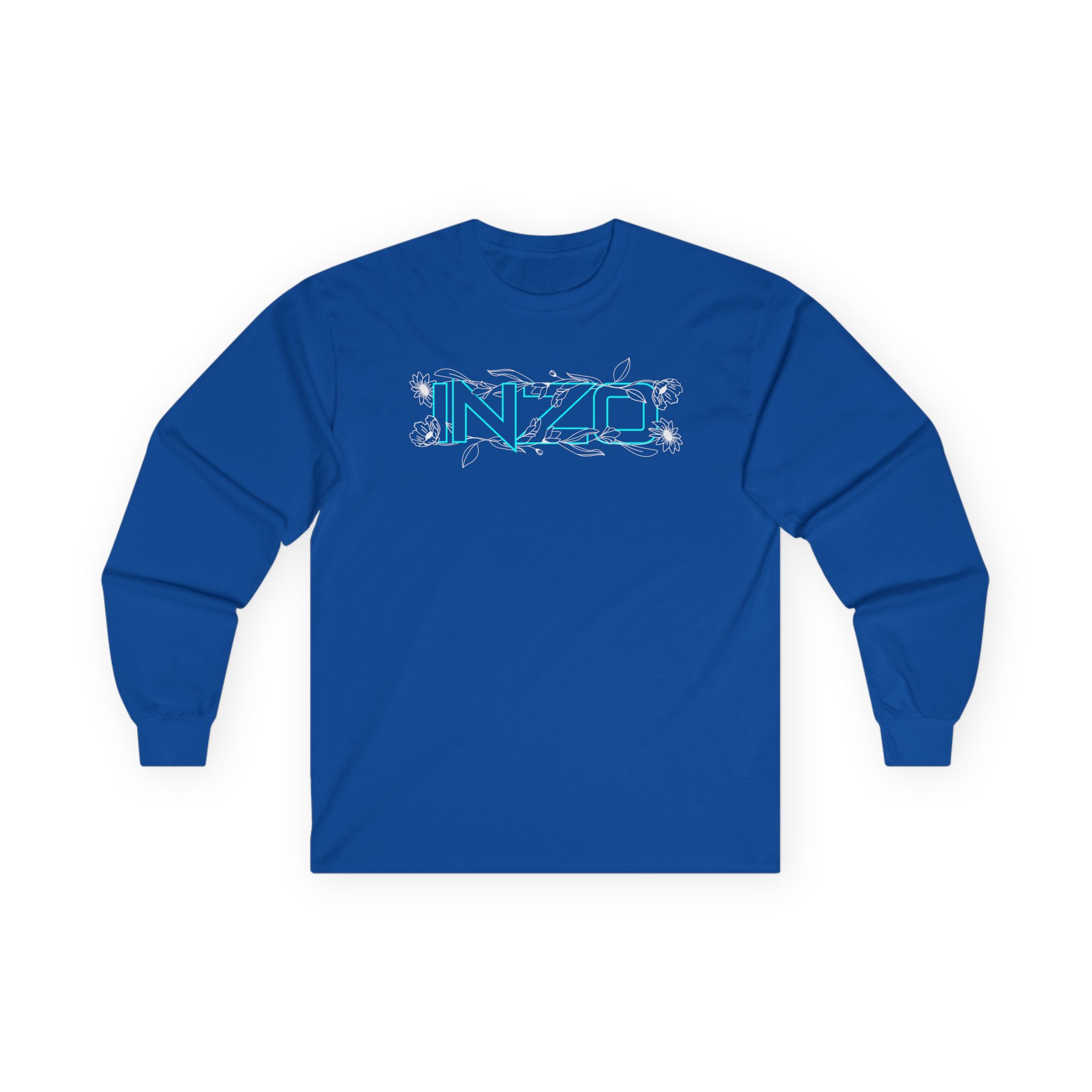 Inzo Flowers in My Heart Unisex Ultra Cotton Long Sleeve Tee