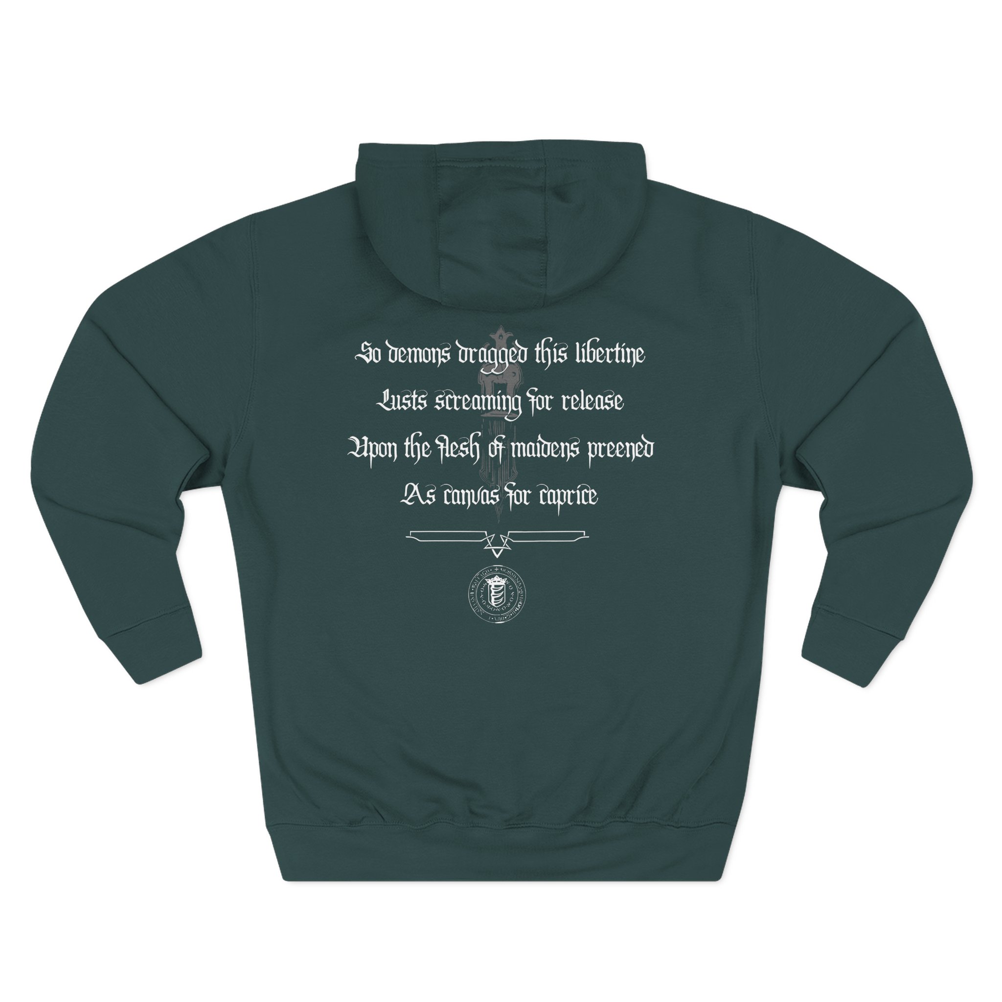 Cradle of Filth Lizzy Three-Panel Fleece Hoodie