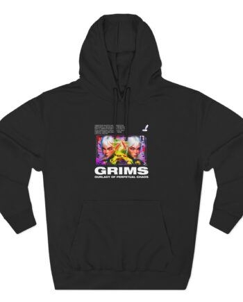 Grimes Our Lady of Perpetual Chaos Three-panel Fleece Hoodie