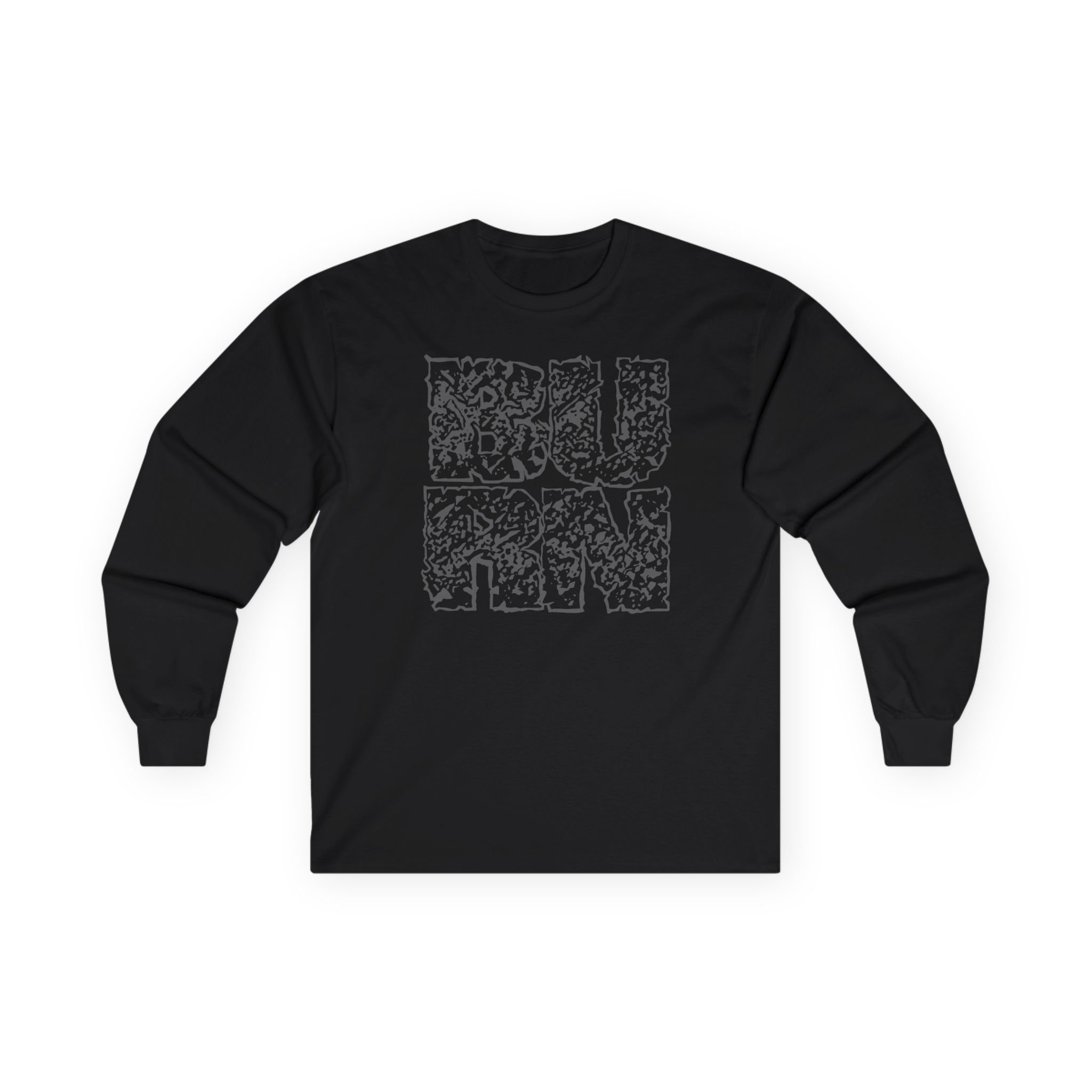 Burn Square Logo Unisex Ultra Cotton Long Sleeve Tee