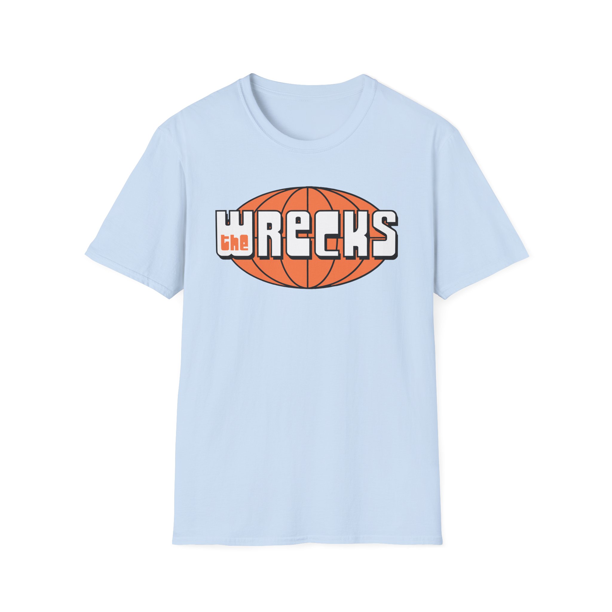 The Wrecks Retro Globe Unisex Softstyle T-Shirt