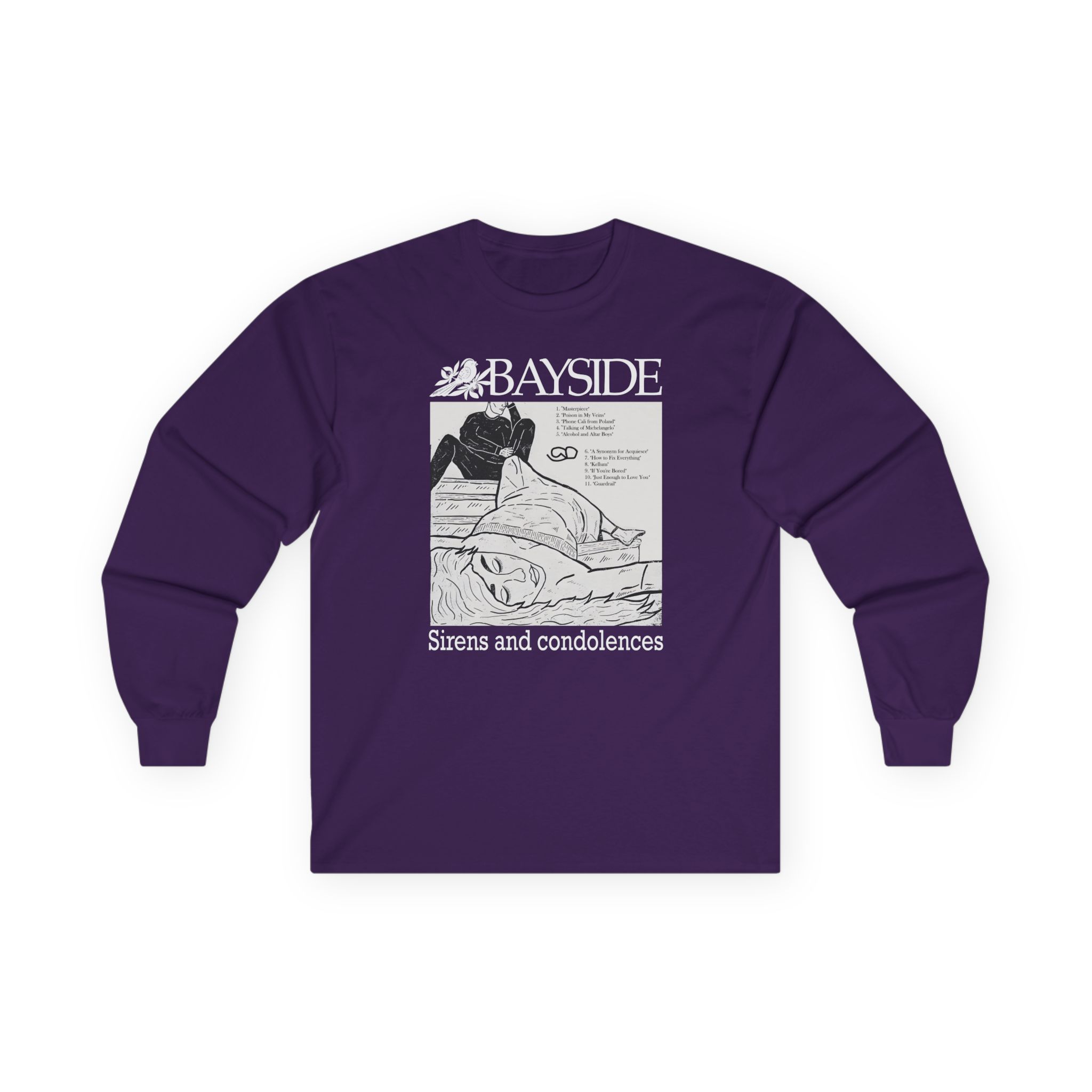 Bayside Sirens and Condolences Unisex Ultra Cotton Long Sleeve Tee