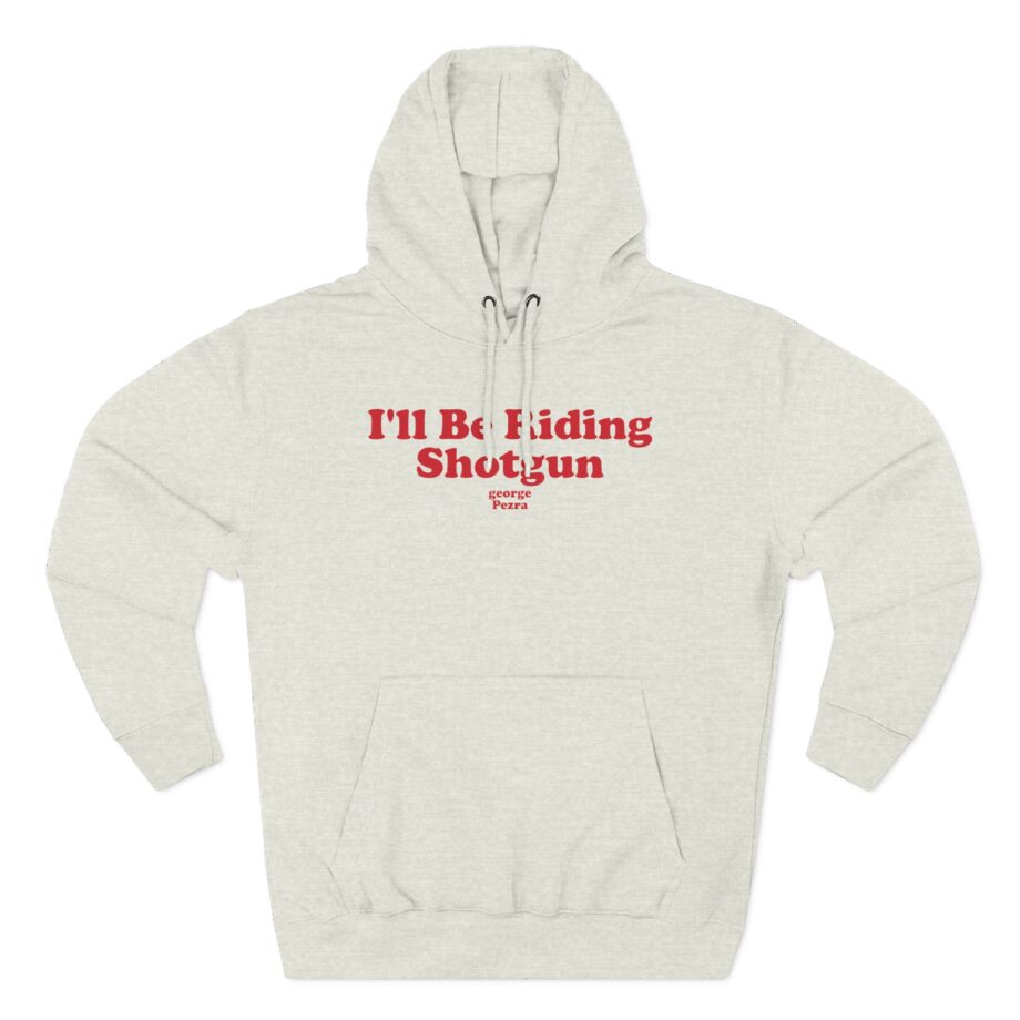George Ezra I'll Be Riding Shotgun Three-Panel Fleece Hoodie