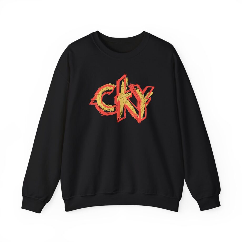 CKY Scribble Logo Unisex Heavy Blend™ Crewneck Sweatshirt