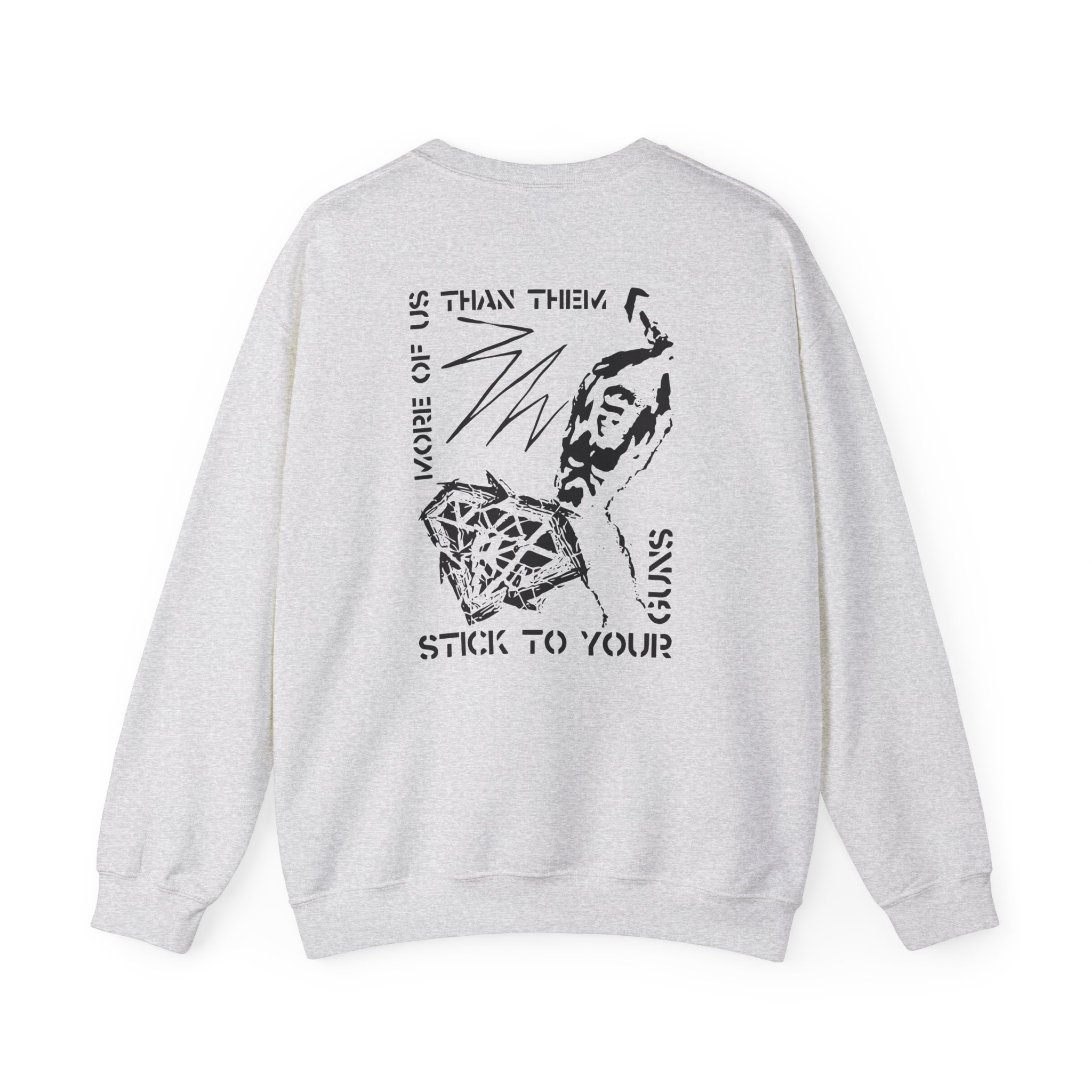 Stick to Your Guns Shatter Unisex Heavy Blendâ„¢ Crewneck Sweatshirt