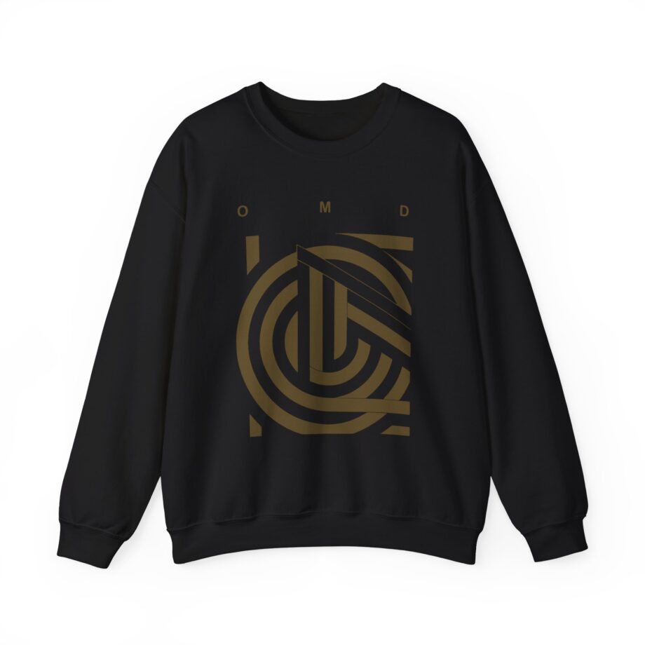 Omd Souvenir Bronze Lines Unisex Heavy Blend™ Crewneck Sweatshirt
