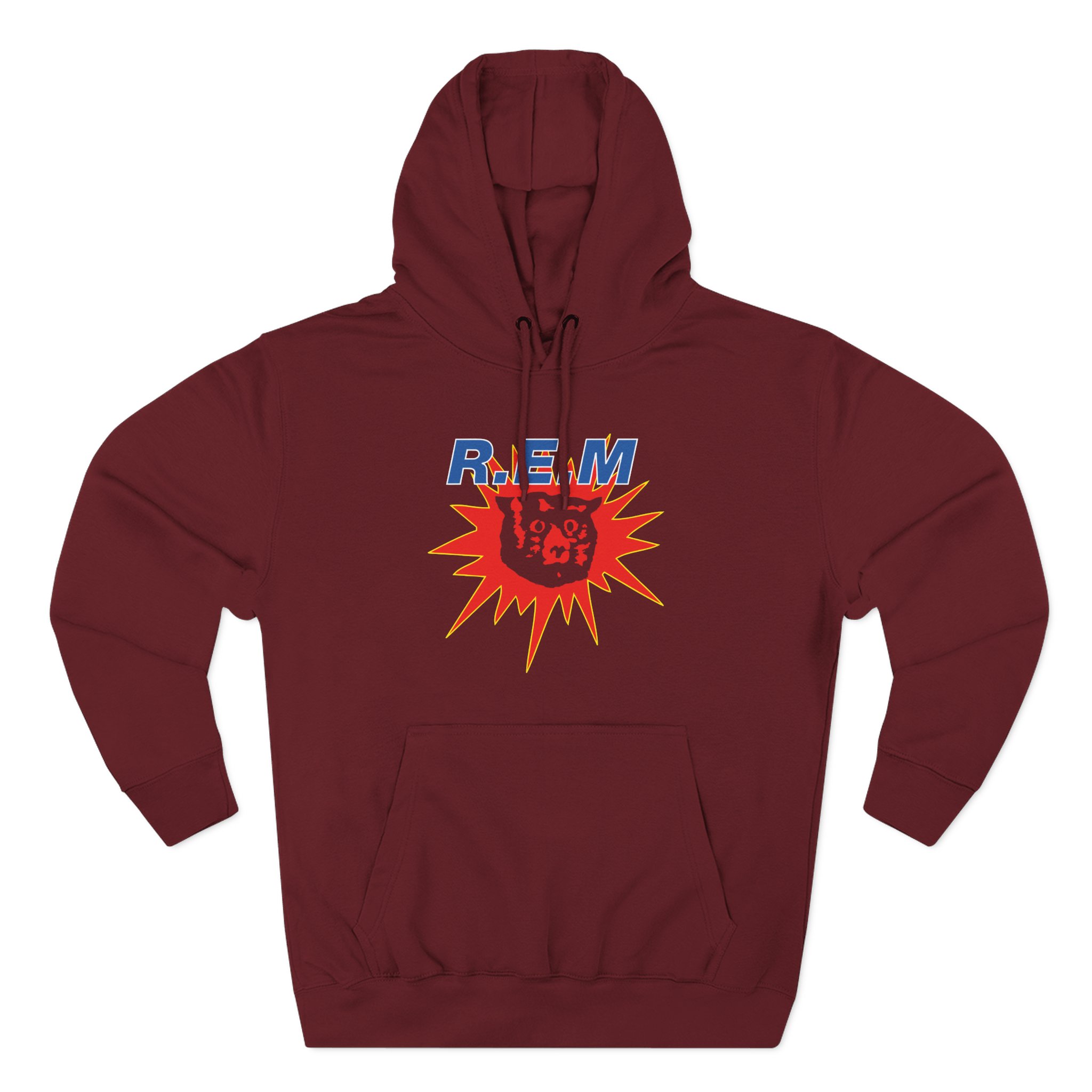 Rem Monster Three-Panel Fleece Hoodie