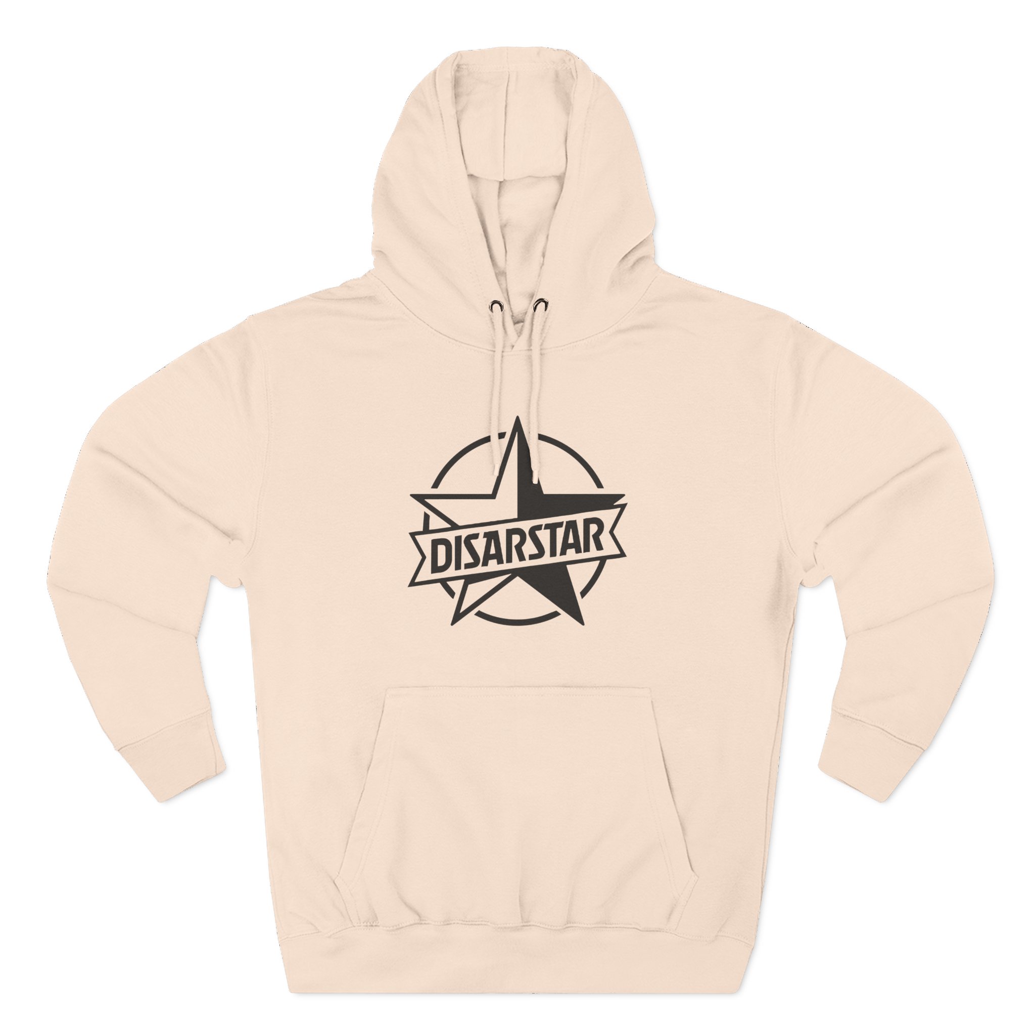 Disarstar Logo Three-Panel Fleece Hoodie