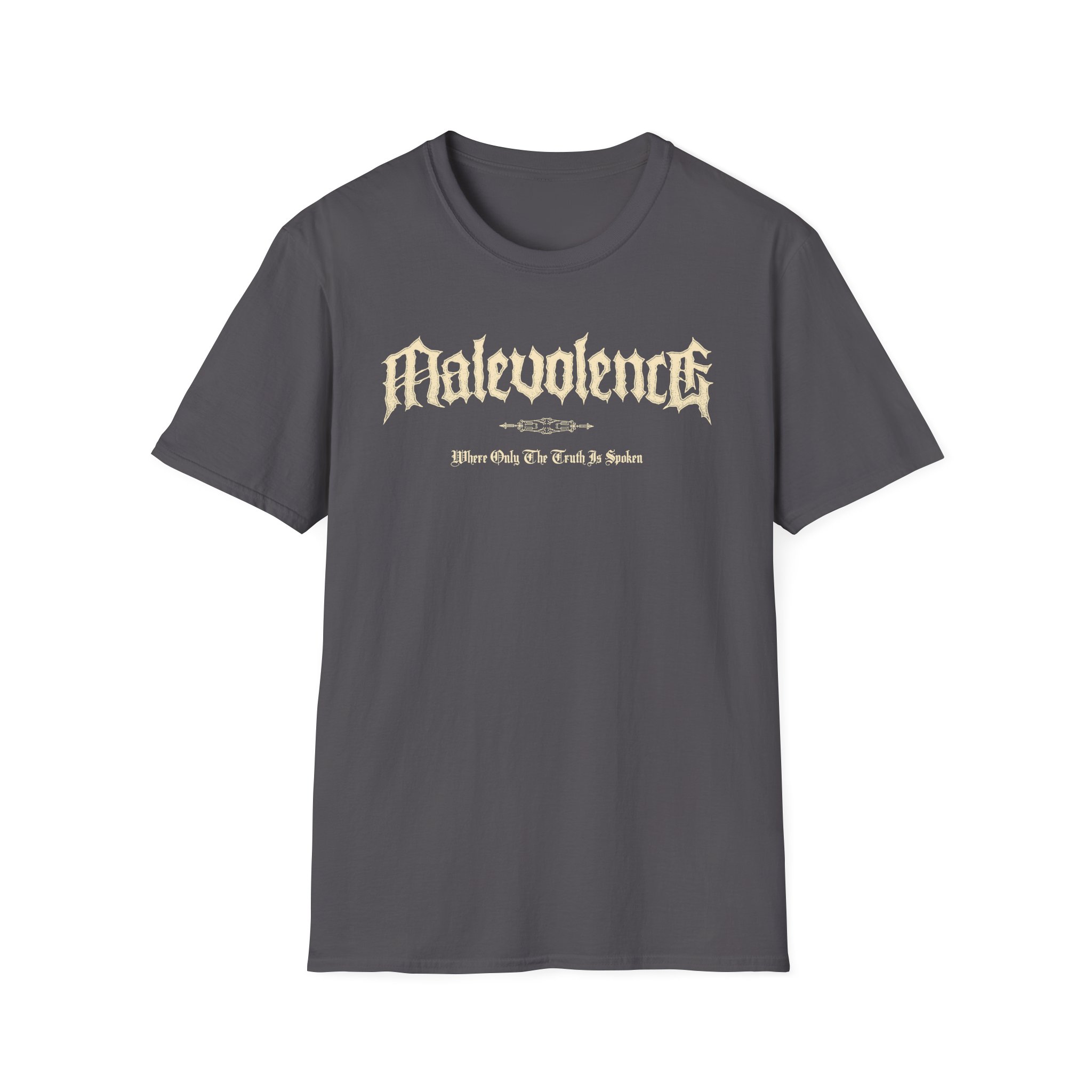Malevolence Where Only the Truth is Spoken Unisex Softstyle T-Shirt