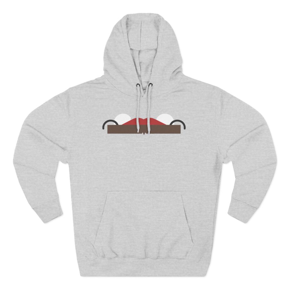 Poofesure Three-Panel Fleece Hoodie