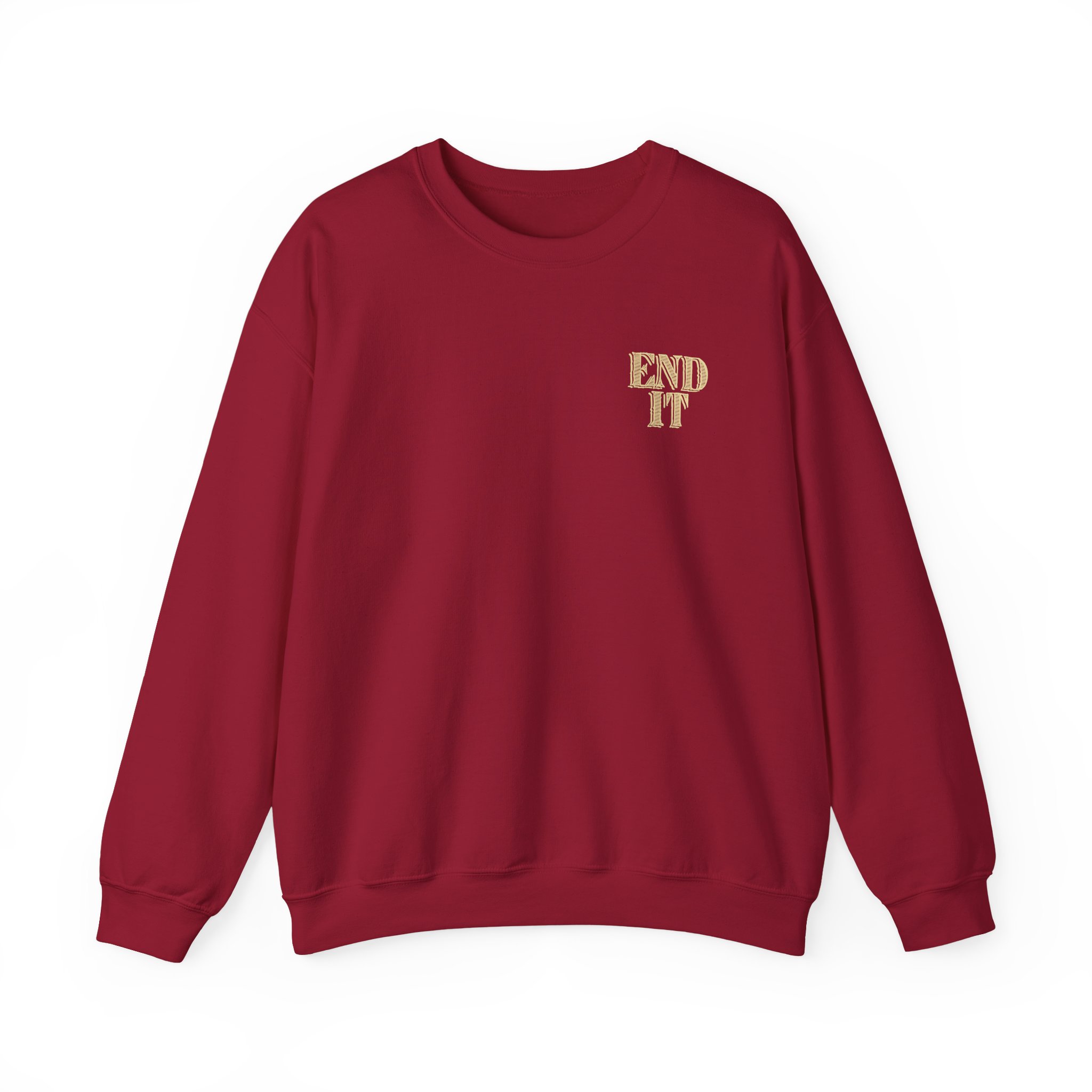 End It Spade Reaper Unisex Heavy Blendâ„¢ Crewneck Sweatshirt