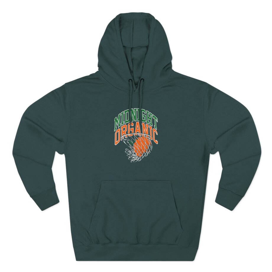 Larry June Midnight Organic Three-Panel Fleece Hoodie