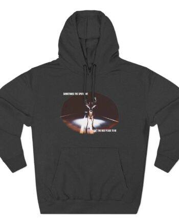 Fresh Love Red Spotlight Three-Panel Fleece Hoodie