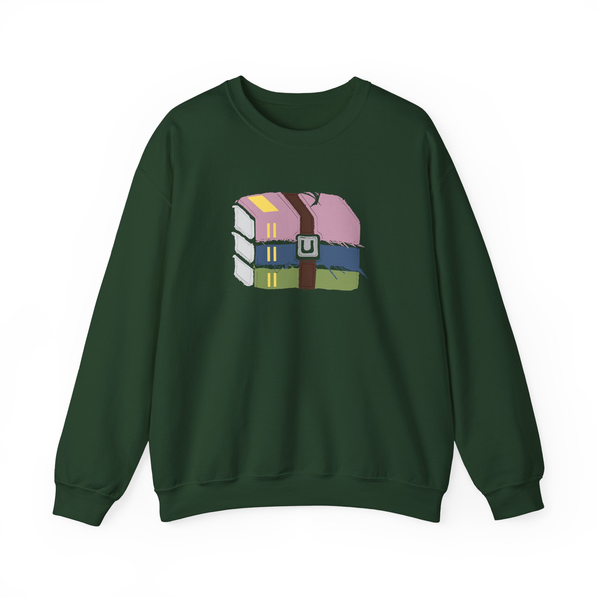 Winrar Frayed Logo Unisex Heavy Blendâ„¢ Crewneck Sweatshirt