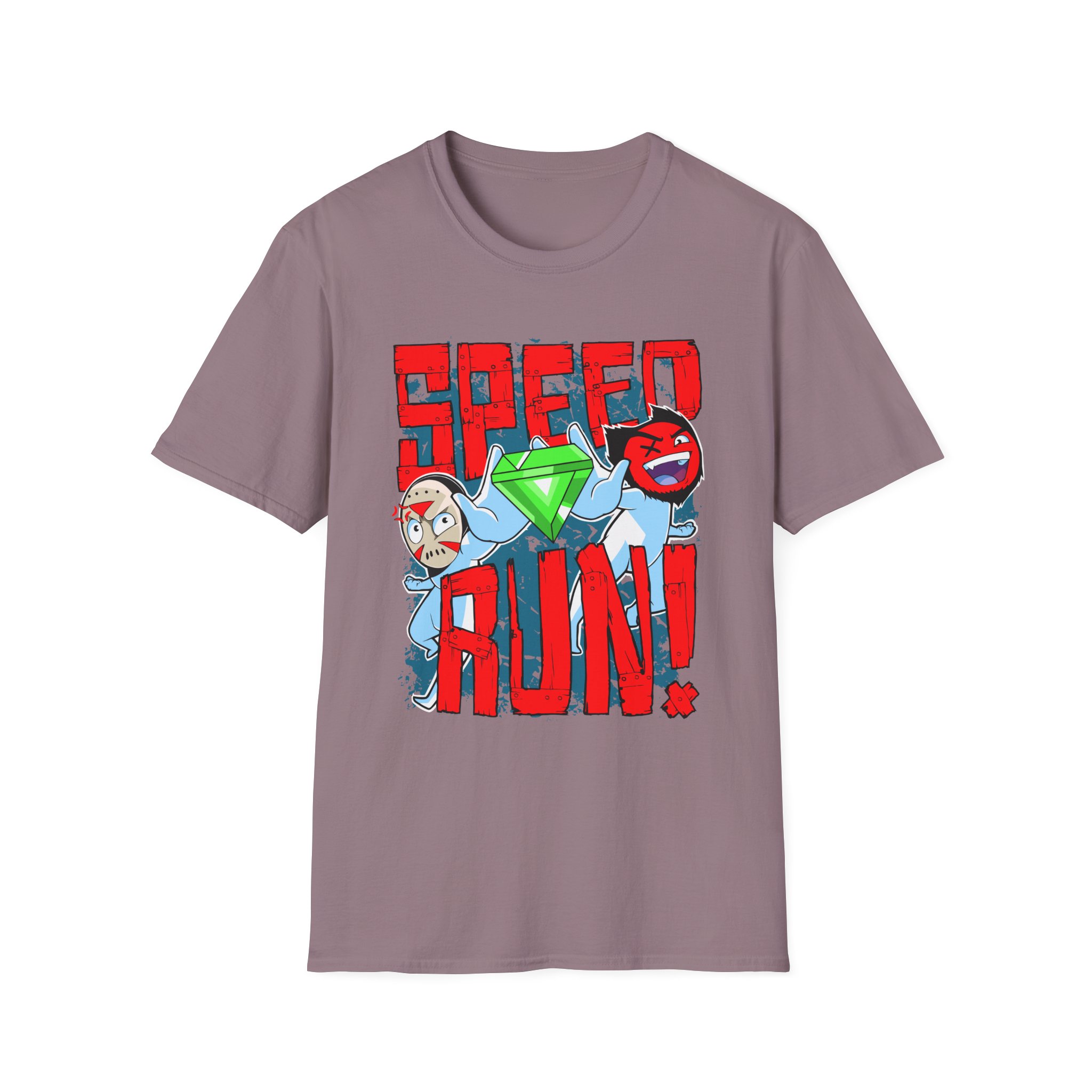 H2odelirious Speed Run Unisex Softstyle T-Shirt