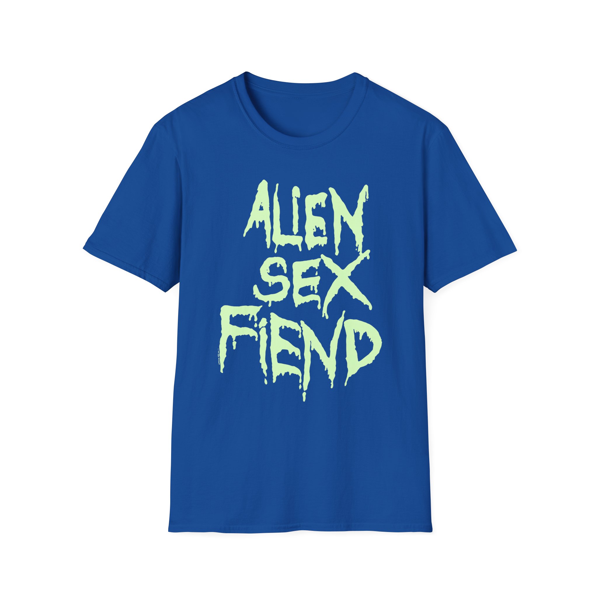 Alien Sex Fiend Glow in the Dark Unisex Softstyle T-Shirt